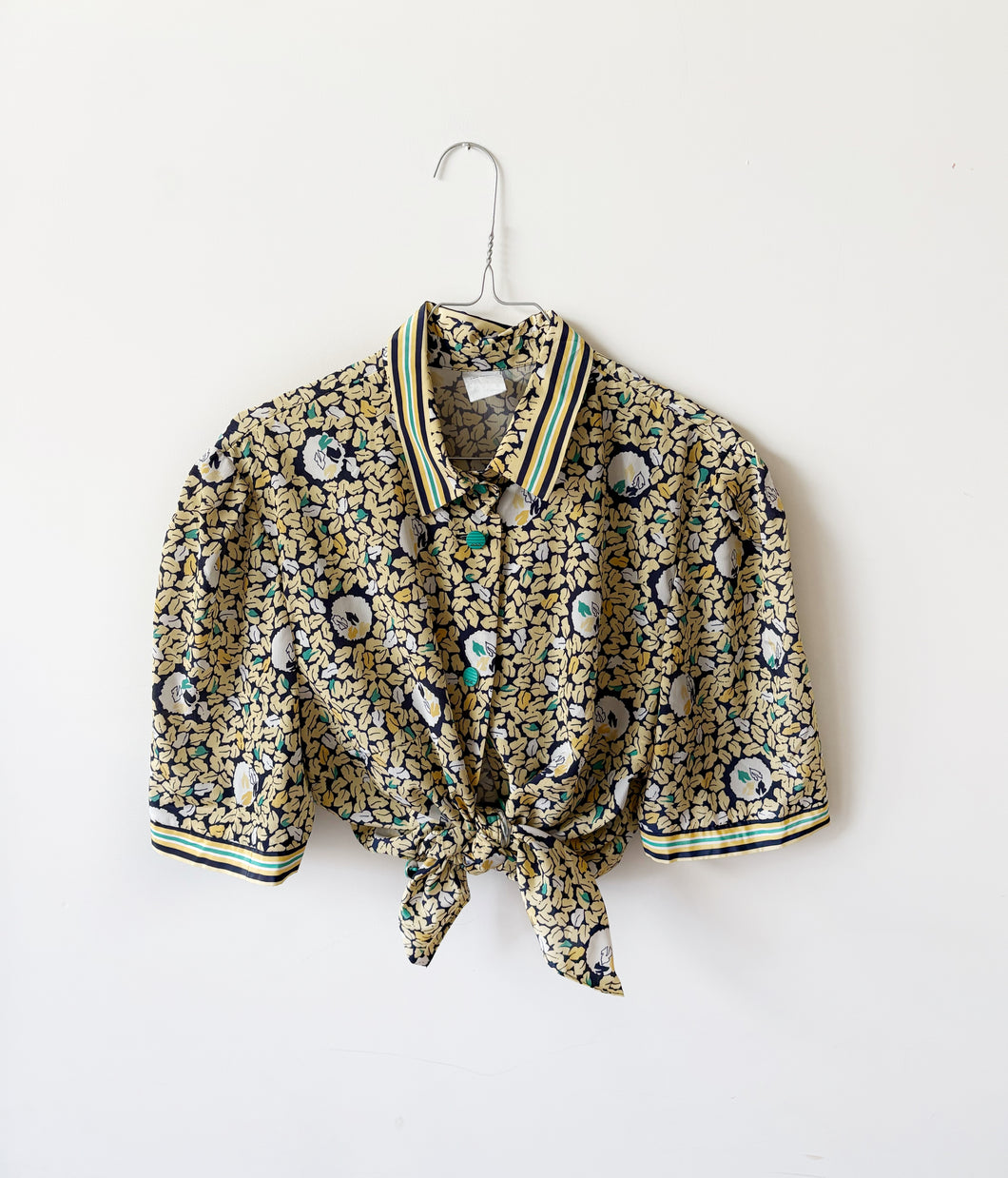 Print blouse (L)
