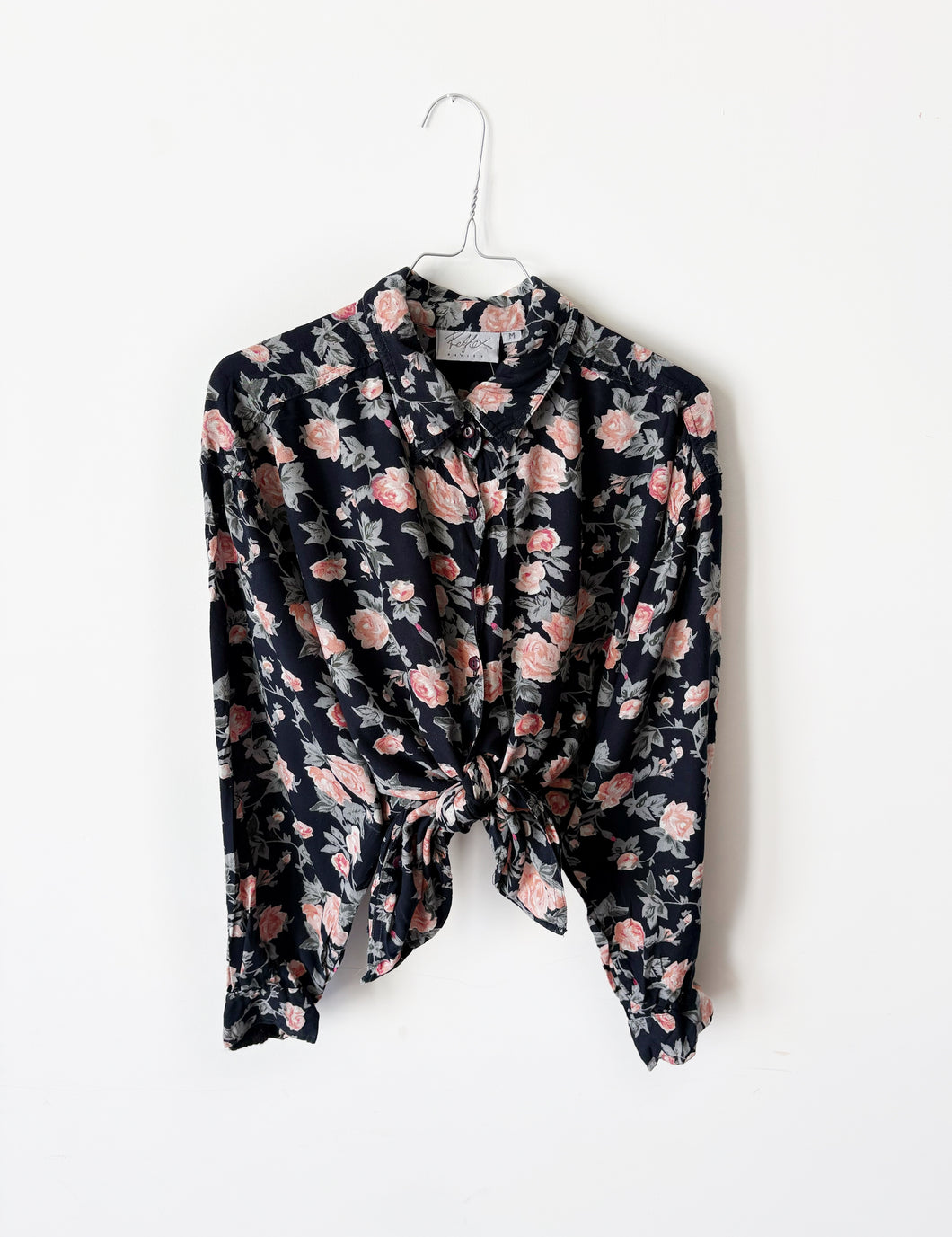 Floral print blouse (m)