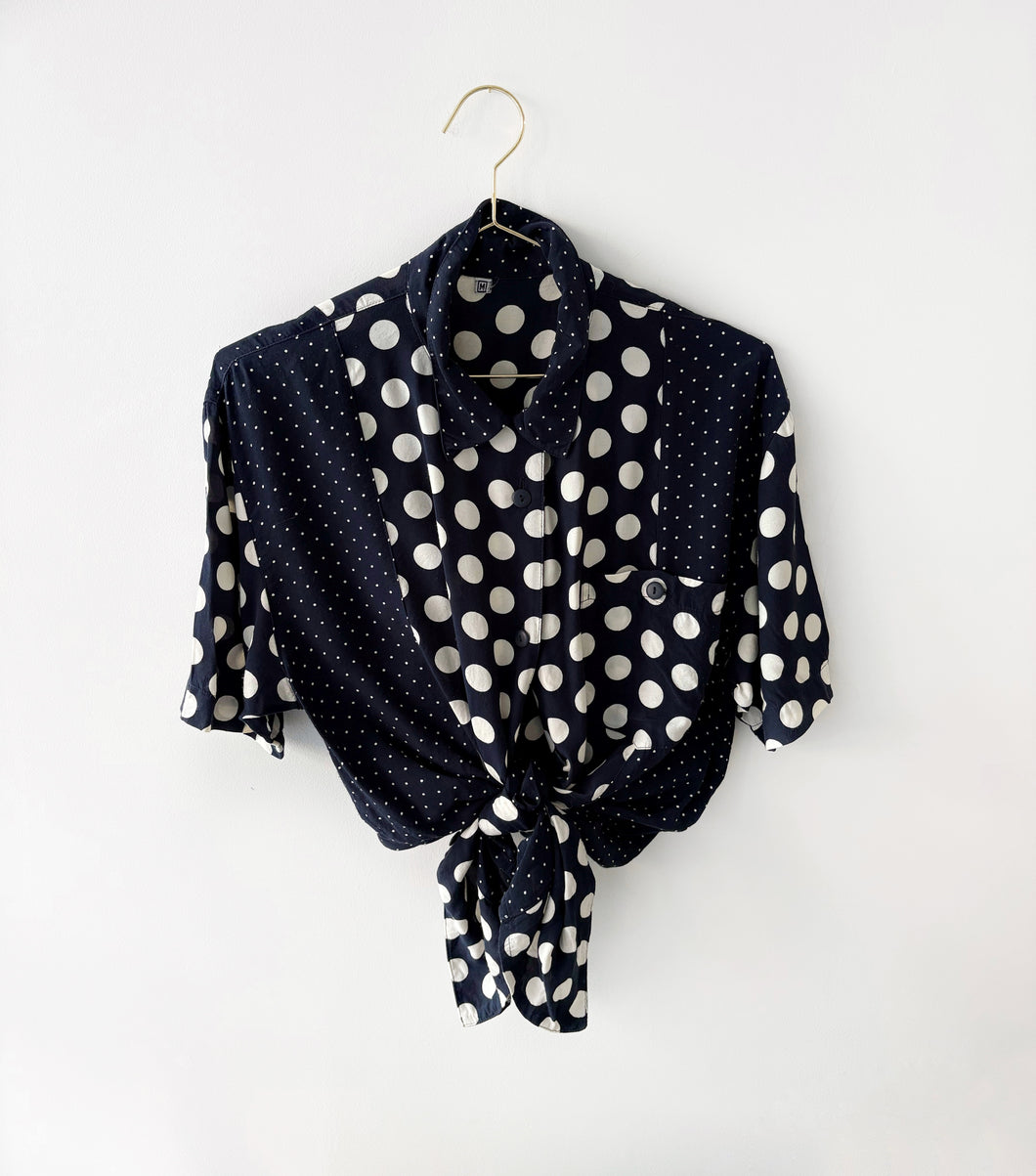 Polka dot blouse (m)